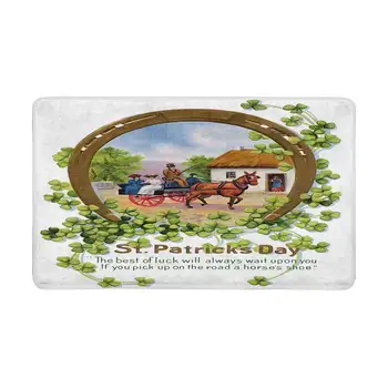 Lucky Horse Shoe 1912 Vintage St, Patrick's Day Anti-Slip Door Mat Home Decor, Indoor Entrance Doormat Entryway Mat Decor
Lucky Horse Shoe 1912 Vintage St, Patrick's Day Anti-Slip Door Mat Home Decor, Indoor Entrance Doormat Entryway Mat Decor