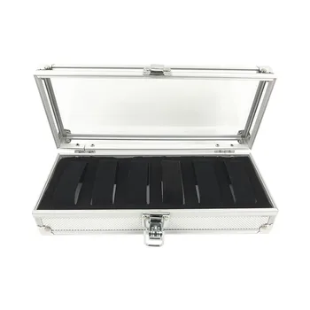 6/12 Grid Slots Wrist Watches Display Storage Box Aluminium Plastic Organizer Makeup Organizer Organizador De Maquillaje 2020
6/12 Grid Slots Wrist Watches Display Storage Box Aluminium Plastic Organizer Makeup Organizer Organizador De Maquillaje 2020