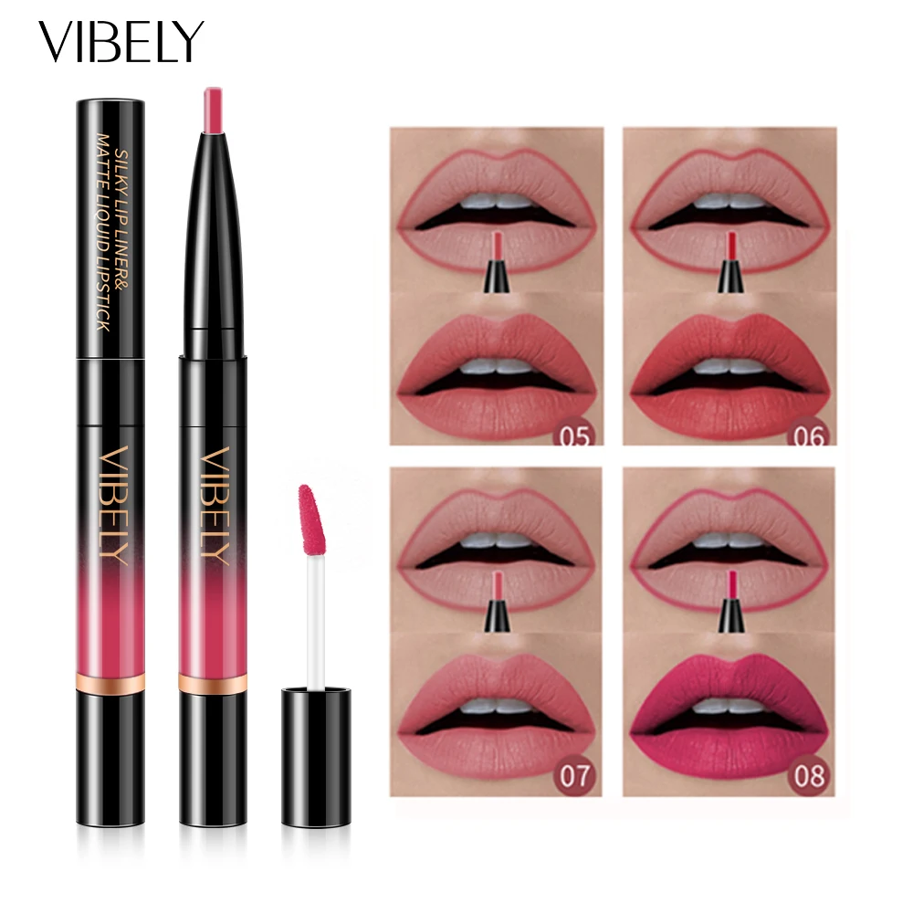 Professional Double head 2 In1 Matte Lip Liner Pencil Functional tint Make up Waterproof Lasting Lipliner Pen Cosmetic
Professional Double head 2 In1 Matte Lip Liner Pencil Functional tint Make up Waterproof Lasting Lipliner Pen Cosmetic