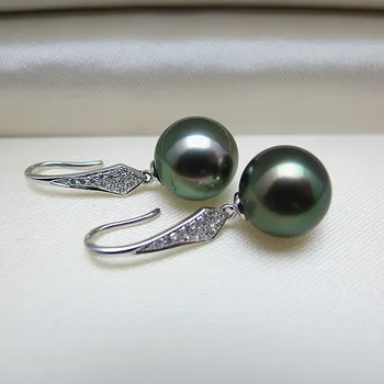 Eternal wedding Women Gift word 925 Sterling Black Pearl Tahitian Pearl circle inlay genuine flawless earrings earring
Eternal wedding Women Gift word 925 Sterling Black Pearl Tahitian Pearl circle inlay genuine flawless earrings earring