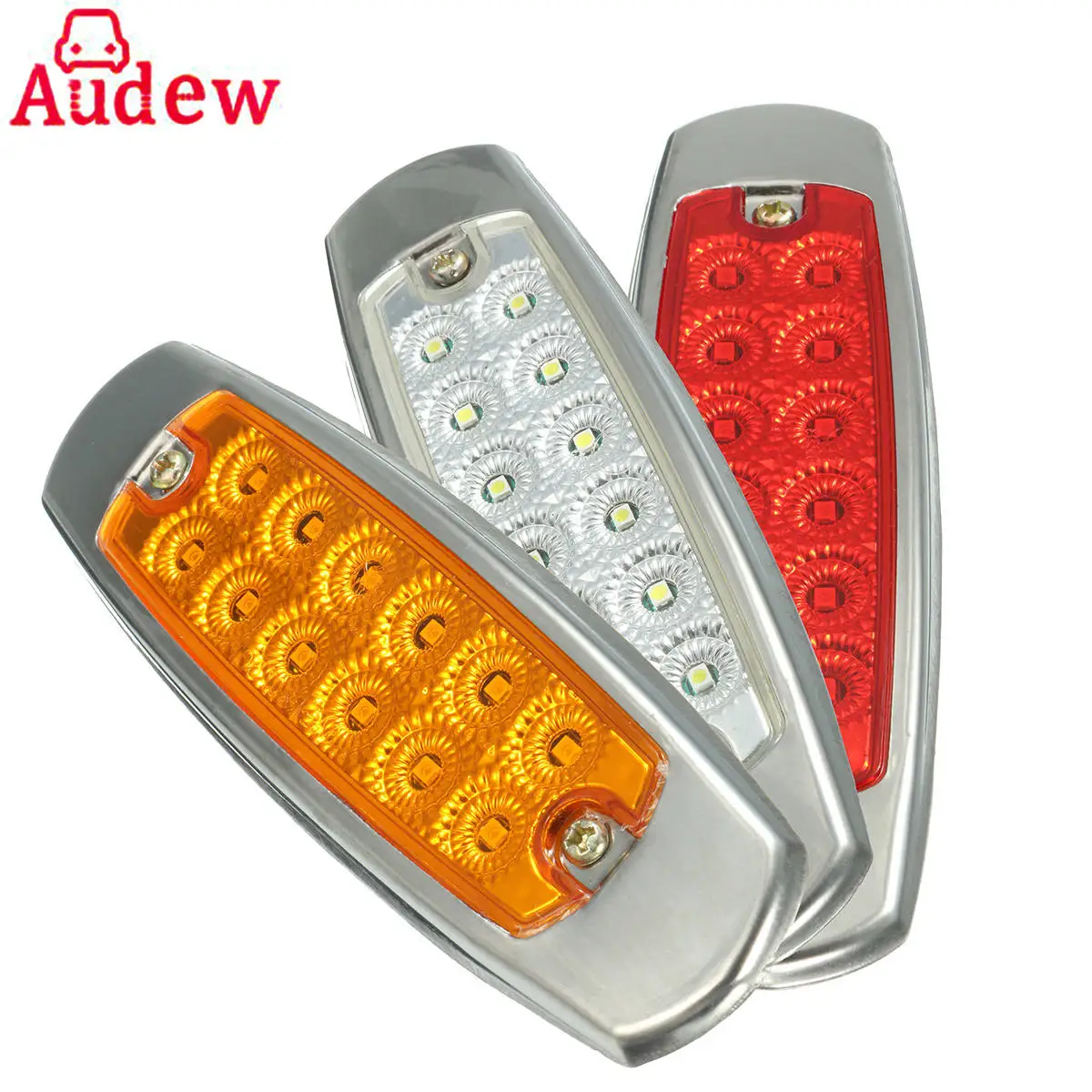 2Pcs 12V 12 LED Side Marker Indicator Light Lamp Universal Truck Trailers Lorry Bus Turn Signal Light Lamp
2Pcs 12V 12 LED Side Marker Indicator Light Lamp Universal Truck Trailers Lorry Bus Turn Signal Light Lamp