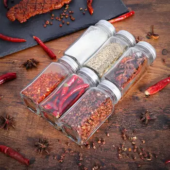 BESTONZON 12PCS Spice Jars Square Glass Containers Seasoning Bottle Kitchen and Outdoor Camping Condiment Containers Cover Lid
BESTONZON 12PCS Spice Jars Square Glass Containers Seasoning Bottle Kitchen and Outdoor Camping Condiment Containers Cover Lid