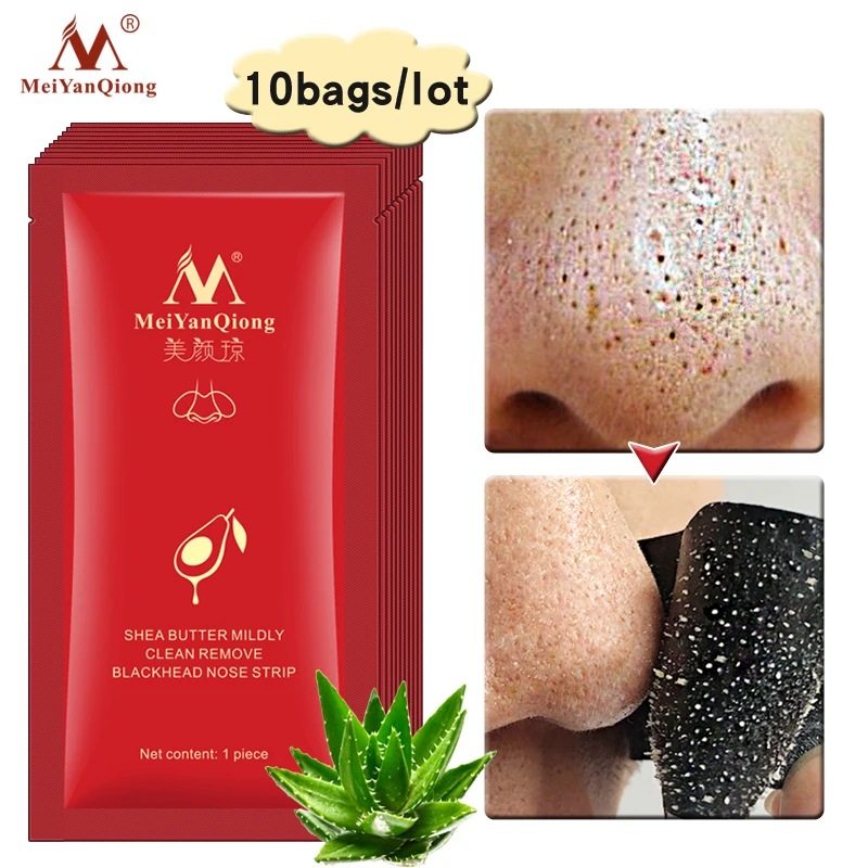 MeiYanQiong 10pcs Blackhead Remover Nose Mask Pore Strip Black Mask Peeling Acne Treatment Black Deep Cleansing T Zone Care
MeiYanQiong 10pcs Blackhead Remover Nose Mask Pore Strip Black Mask Peeling Acne Treatment Black Deep Cleansing T Zone Care