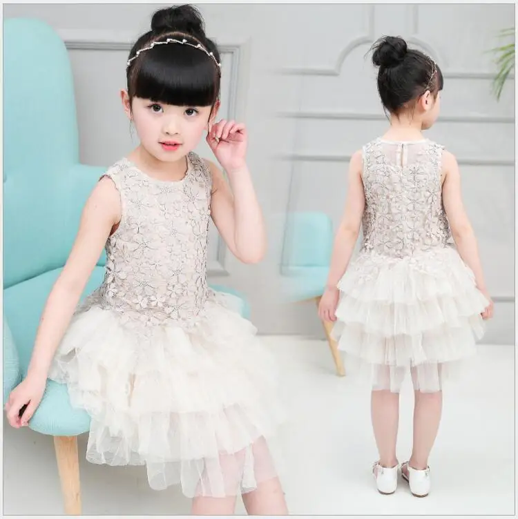 Tutu Lace flower dress for wedding party Elegant dress for girls Ball gown costume for children vetement enfant fille
Tutu Lace flower dress for wedding party Elegant dress for girls Ball gown costume for children vetement enfant fille