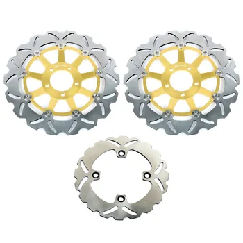 BIKINGBOY Front Rear Brake Disks Discs Rotors For Kawasaki ZZ-R 400 90-92 ZZ-R 600 90-93 ZX6R 600 95-97 ZX12R 04-06 ZR750 Zephyr
BIKINGBOY Front Rear Brake Disks Discs Rotors For Kawasaki ZZ-R 400 90-92 ZZ-R 600 90-93 ZX6R 600 95-97 ZX12R 04-06 ZR750 Zephyr