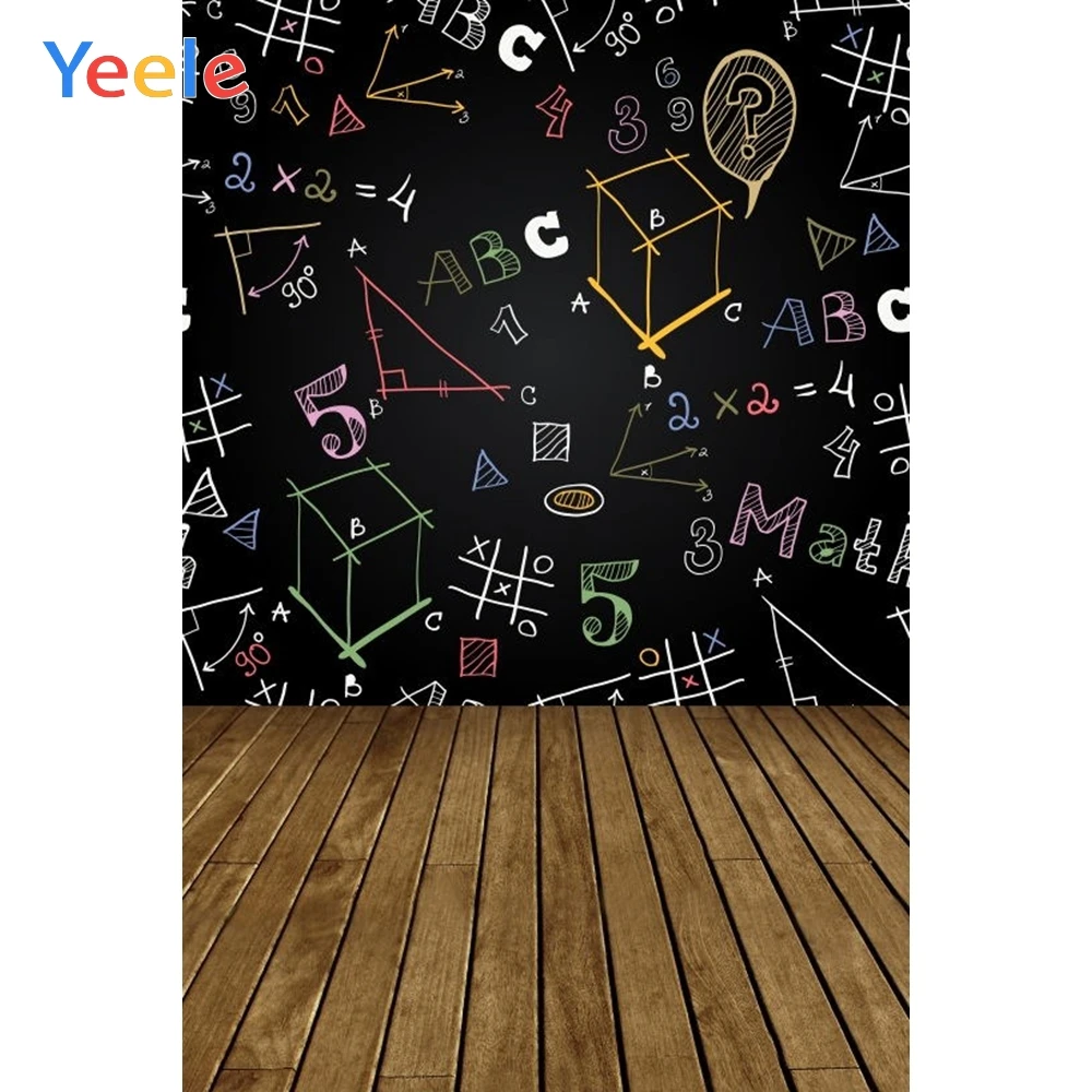 Фон для фотосъемки с изображением деревянной доски школьников и Yeele | Электроника