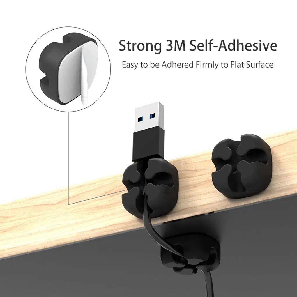 Hot Data Line Fixers Silica Gel Fixator Square Wire Cord Fixed Clip Holders Mobile Phone USB Cable Organizers
Hot Data Line Fixers Silica Gel Fixator Square Wire Cord Fixed Clip Holders Mobile Phone USB Cable Organizers
