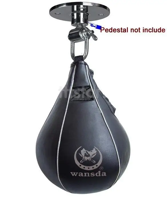 New Leather Vertical Boxing Punching Bag Speedball Ceiling Ball Sport Speed Punch Exercise Fitness Training #6 TK0772 | Спорт и