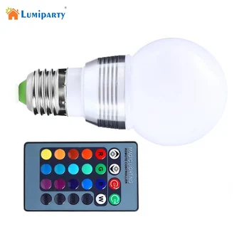 Lumiparty Color Changing LED Light Bulb with Remote Control Dimmable RGBW Multicolor LED Light 85-265V/ E27
Lumiparty Color Changing LED Light Bulb with Remote Control Dimmable RGBW Multicolor LED Light 85-265V/ E27