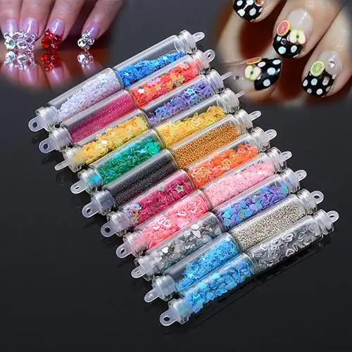20Pcs Mini Glass Bottle Nail Art Tips Stickers Decoration Manicure DIY Accessory Nails Accessories Nail Decoration New
20Pcs Mini Glass Bottle Nail Art Tips Stickers Decoration Manicure DIY Accessory Nails Accessories Nail Decoration New