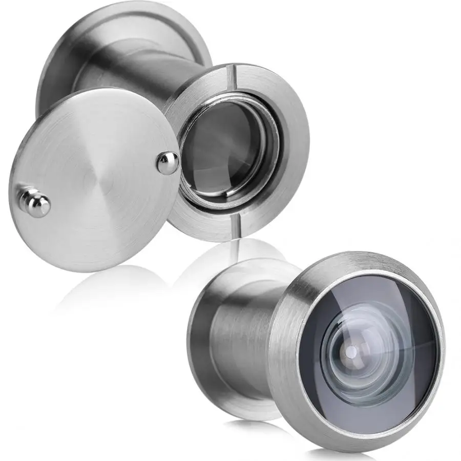 22mm 220 Degree Wide Angle Door Scope Viewer Home Security Optical Glass for 35mm to 60mm Door Viewer Red Bronze 35~60mm Thick
22mm 220 Degree Wide Angle Door Scope Viewer Home Security Optical Glass for 35mm to 60mm Door Viewer Red Bronze 35~60mm Thick