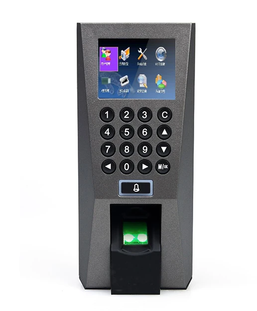 ZK F18 биометрический контроль доступа по отпечаткам пальцев и система контроля