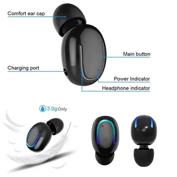 Q13 Mini in ear Earpieces Wireless Bluetooth earphone Portable Sports Auriculares Earbuds Headset Ear Hook with MIC For Phone
Q13 Mini in ear Earpieces Wireless Bluetooth earphone Portable Sports Auriculares Earbuds Headset Ear Hook with MIC For Phone