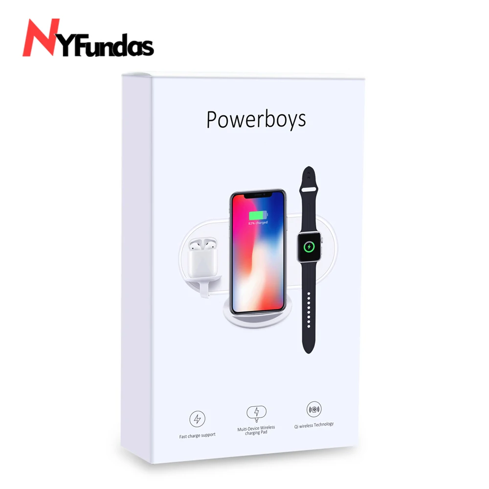 NYFundas wireless charger stand phone holder for Apple Watch iphone XS MAX XR 8 plus X iwatch 2 3 4 Airpods chargeur induction
NYFundas wireless charger stand phone holder for Apple Watch iphone XS MAX XR 8 plus X iwatch 2 3 4 Airpods chargeur induction