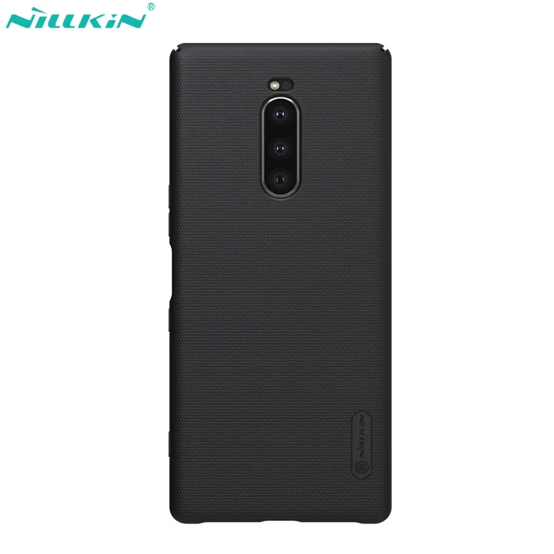 Nillkin Case for Sony Xperia 1 Case Cover Super Frosted Shield PC Hard Back Matte Cover for Sony Xperia1 Shell Black
Nillkin Case for Sony Xperia 1 Case Cover Super Frosted Shield PC Hard Back Matte Cover for Sony Xperia1 Shell Black