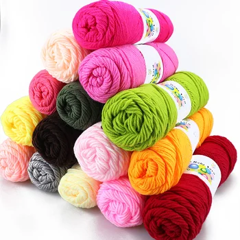 500g/Lot milk cotton thick yarn for knitting Baby Bamboo crochet yarn Hand-knitted Hook Needle Work Wool Yarn for Hand Knitting
500g/Lot milk cotton thick yarn for knitting Baby Bamboo crochet yarn Hand-knitted Hook Needle Work Wool Yarn for Hand Knitting