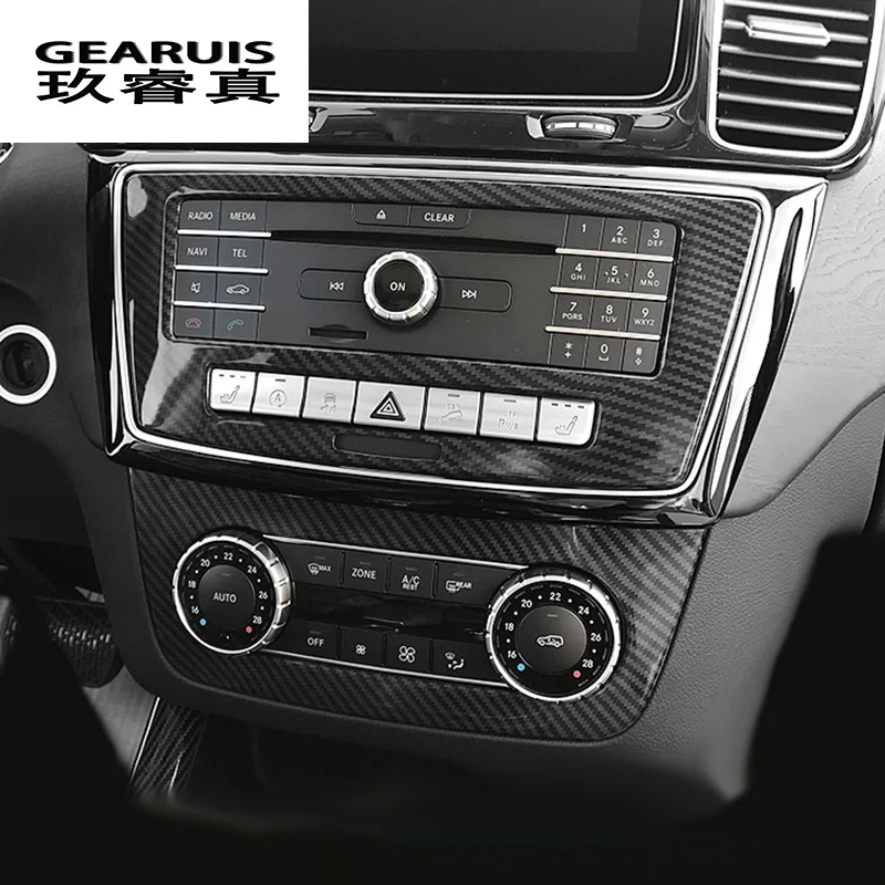 Car Styling Carbon fiber Air Conditioning CD Panel Covers Stickers For Mercedes Benz ML X166 GLE Coupe C292 GLS Auto Accessories
Car Styling Carbon fiber Air Conditioning CD Panel Covers Stickers For Mercedes Benz ML X166 GLE Coupe C292 GLS Auto Accessories