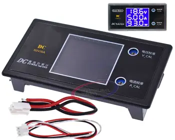 DC 0-50V 5A 250W LCD Digital Voltmeter Ammeter Wattmeter Voltage Current Power Meter Volt Detector Tester Monitor 12V 24V 36V
DC 0-50V 5A 250W LCD Digital Voltmeter Ammeter Wattmeter Voltage Current Power Meter Volt Detector Tester Monitor 12V 24V 36V