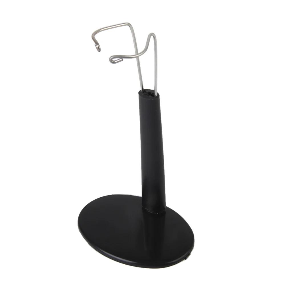 Black Adjustable Doll/Bear Stand Display Holder 5.9 -7.08 inch