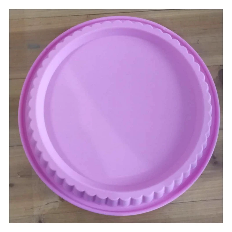 1pcs wavy round silicone cake tray 30cm baking tray pizza baking pan dry cake mold kitchen tool color random delivery
1pcs wavy round silicone cake tray 30cm baking tray pizza baking pan dry cake mold kitchen tool color random delivery