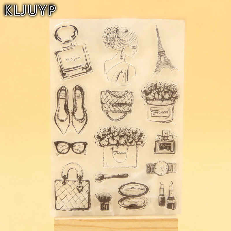 KLJUYP Lady Decoration Transparent Clear Silicone Stamp/Seal for DIY scrapbooking/photo album Decorative clear stamp sheets
KLJUYP Lady Decoration Transparent Clear Silicone Stamp/Seal for DIY scrapbooking/photo album Decorative clear stamp sheets