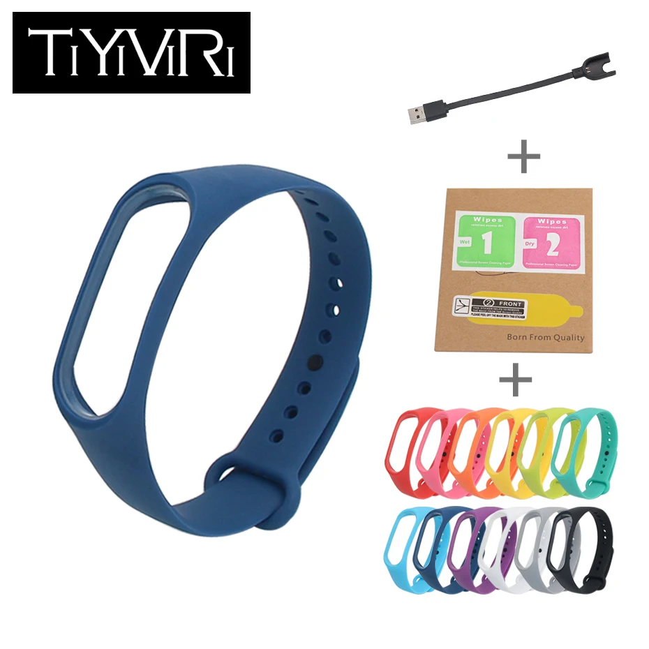 Screen Protective Film Bracelet+Chargering cable for Xiaomi Mi Band 3 Sport Smart band Silicone wrist strap for Mi band 3 Strap
Screen Protective Film Bracelet+Chargering cable for Xiaomi Mi Band 3 Sport Smart band Silicone wrist strap for Mi band 3 Strap