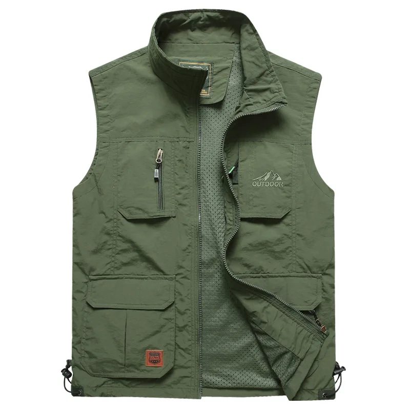 Men's Vests Summer Sleeveless Quick-drying Vest Spring Autumn Casual Travels Vest Photography Thin Vest Waistcoat Male Clothes
Men's Vests Summer Sleeveless Quick-drying Vest Spring Autumn Casual Travels Vest Photography Thin Vest Waistcoat Male Clothes