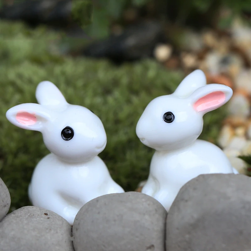 Fashion 10PCS Miniature Rabbits Fairy Garden Terrarium Figurine Decor DIY Bonsai Resin Craft Room Home Garden Ornament Decor
Fashion 10PCS Miniature Rabbits Fairy Garden Terrarium Figurine Decor DIY Bonsai Resin Craft Room Home Garden Ornament Decor