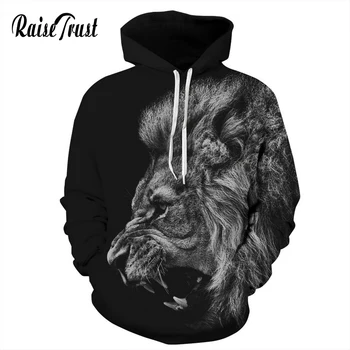 Raise Trust Fashion Sweatshirts Men/Women vicious Lion King Tiger Animal Hooded Streetwear Couple Casual Sportswear XXXL Hip Hop
Raise Trust Fashion Sweatshirts Men/Women vicious Lion King Tiger Animal Hooded Streetwear Couple Casual Sportswear XXXL Hip Hop
