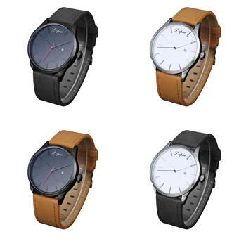Fashion Mens Round Dial Watch Male Clock Business Leather Band Casual Sports Quartz Clock Wrist Watch
Fashion Mens Round Dial Watch Male Clock Business Leather Band Casual Sports Quartz Clock Wrist Watch