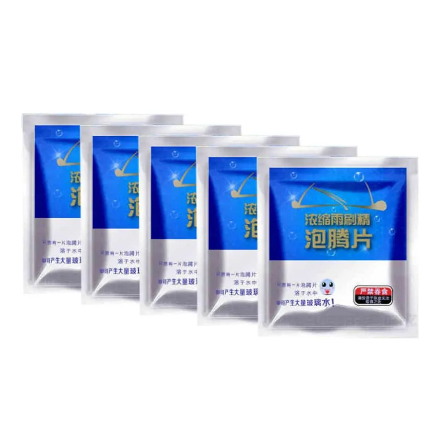 5PCS Car Window Clean Concentrated Effervescent Tablets Auto Windshield Glass Wash Cleaning Concentrated Effervescent Tablet 40
5PCS Car Window Clean Concentrated Effervescent Tablets Auto Windshield Glass Wash Cleaning Concentrated Effervescent Tablet 40
