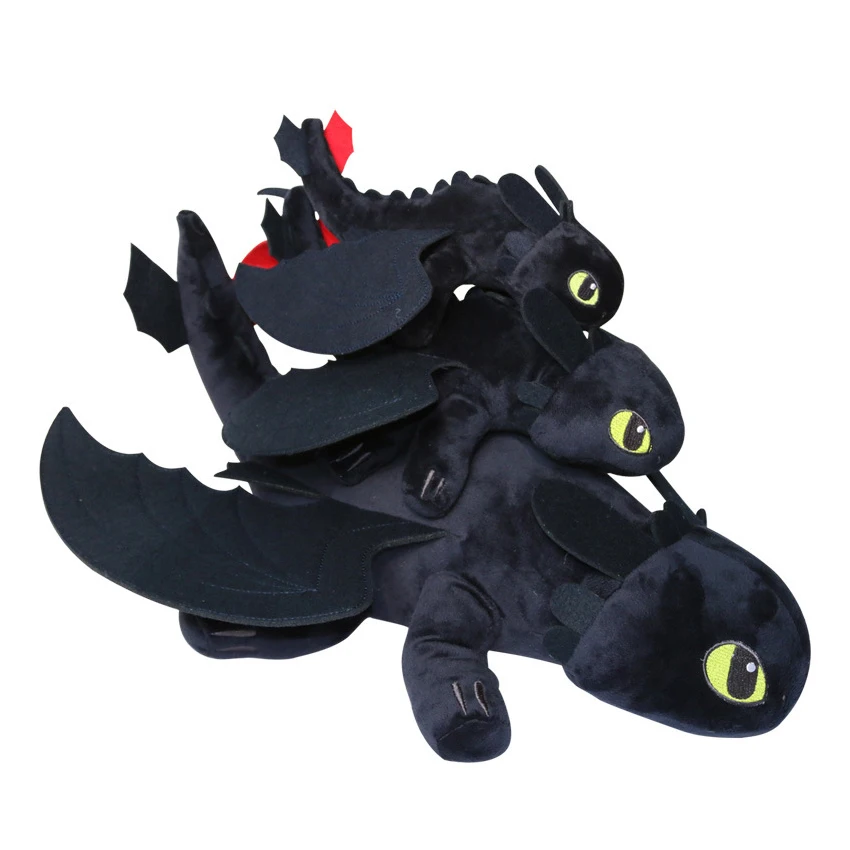 25/30/40/60cm How To Train Your Dragon 2 Night Fury Plush Toy Toothless Stuffed Doll Toys Gift for Children
25/30/40/60cm How To Train Your Dragon 2 Night Fury Plush Toy Toothless Stuffed Doll Toys Gift for Children