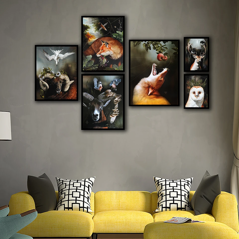 Watercolor Animals Style Painting Nordic Posters Nursery Prints Home Wall Art Canvas Owl Fox Deer Pictures Kids Bedroom Decor
Watercolor Animals Style Painting Nordic Posters Nursery Prints Home Wall Art Canvas Owl Fox Deer Pictures Kids Bedroom Decor