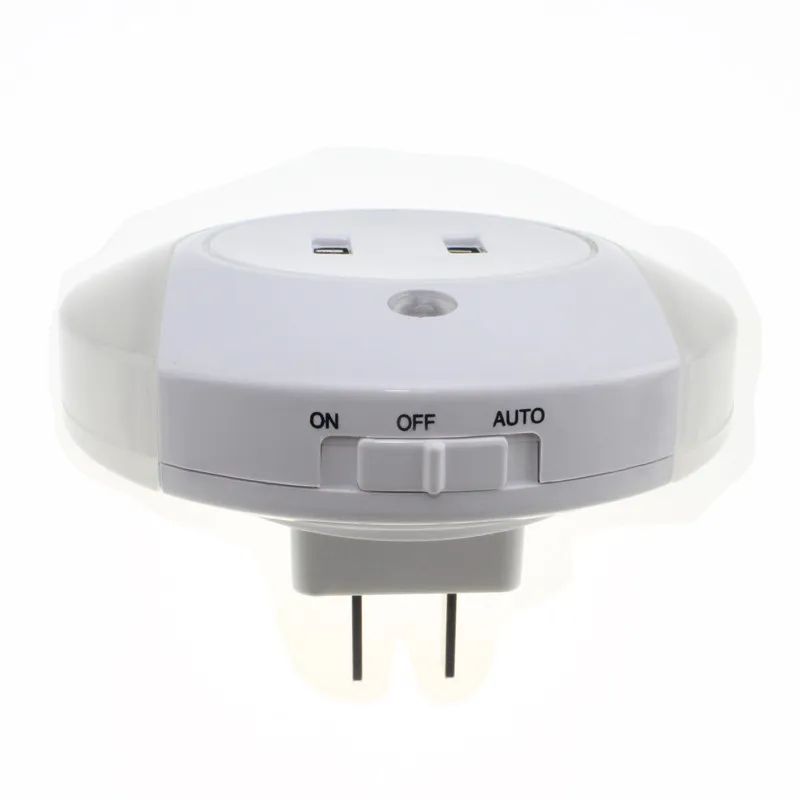 Sensor LED Night Light 2 USB Charging Socket Mobile Phone Charger LED Night Lamp With Sensor Wall LED Lamp Warm Light Sensor LED Night Light 2 USB Charging Socket Mobile Phone Charger LED Night Lamp With Sensor Wall LED Lamp Warm Light
