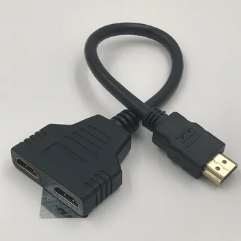 1FT HDMI Male to Dual Female Adapter High speed M-2F Splitter Data Connector 30cm Cable Free Shipping
1FT HDMI Male to Dual Female Adapter High speed M-2F Splitter Data Connector 30cm Cable Free Shipping