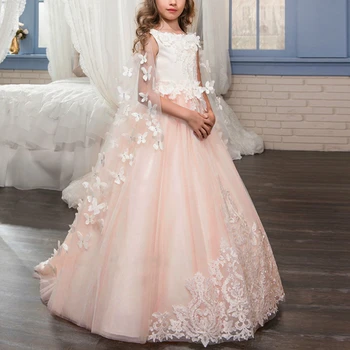 Elegant Princess Dress for Girls First Communication Party Wedding Bridesmaid Dresses for Kids Trailing Long Puffy Girls Dress
Elegant Princess Dress for Girls First Communication Party Wedding Bridesmaid Dresses for Kids Trailing Long Puffy Girls Dress