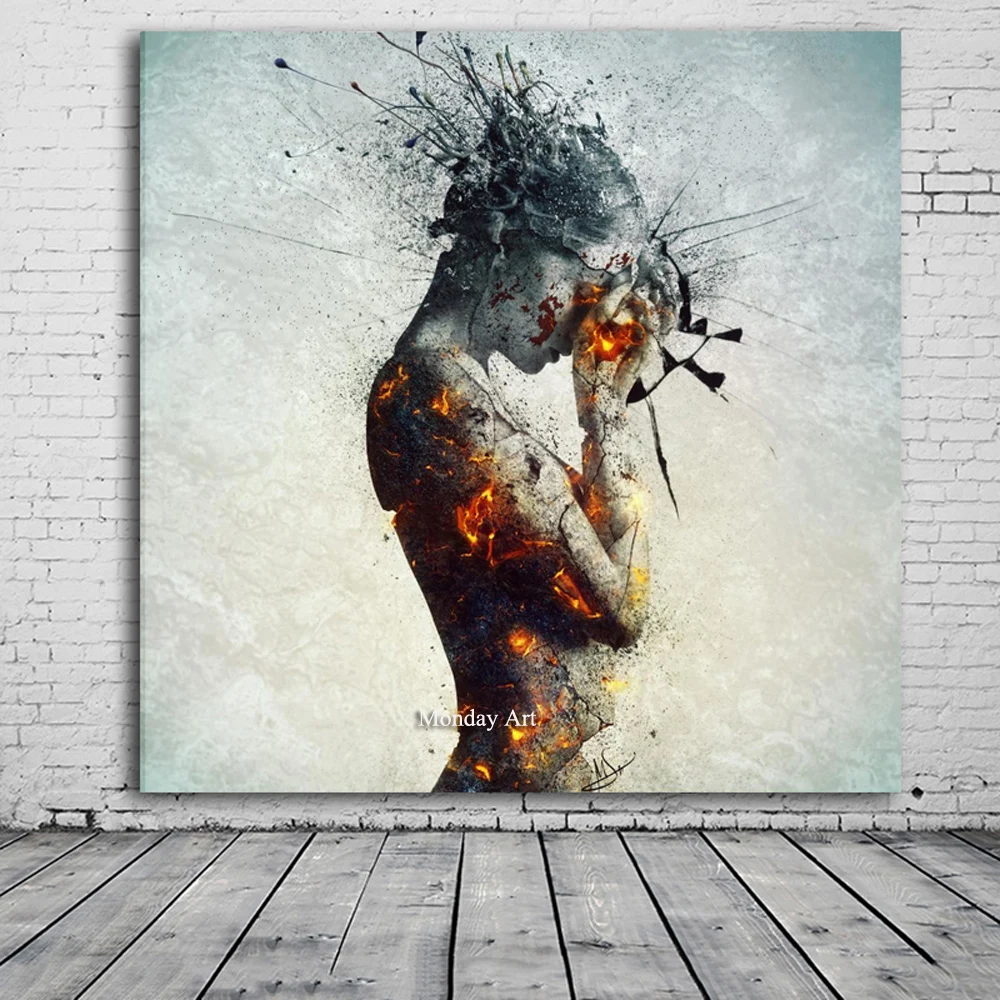 Pure Hand painted topDecorative Wall Painting Sexy Woman Paintings Modern Abstract Oil Painting Canvas Pictures for Living Room
Pure Hand painted topDecorative Wall Painting Sexy Woman Paintings Modern Abstract Oil Painting Canvas Pictures for Living Room