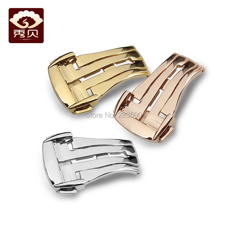 Silver/Gold 316L Stainless Steel Brushed Deployment Buckle Folding Clasp 18mm 20mm for Leather Strap Buckle For OMEGA Models
Silver/Gold 316L Stainless Steel Brushed Deployment Buckle Folding Clasp 18mm 20mm for Leather Strap Buckle For OMEGA Models