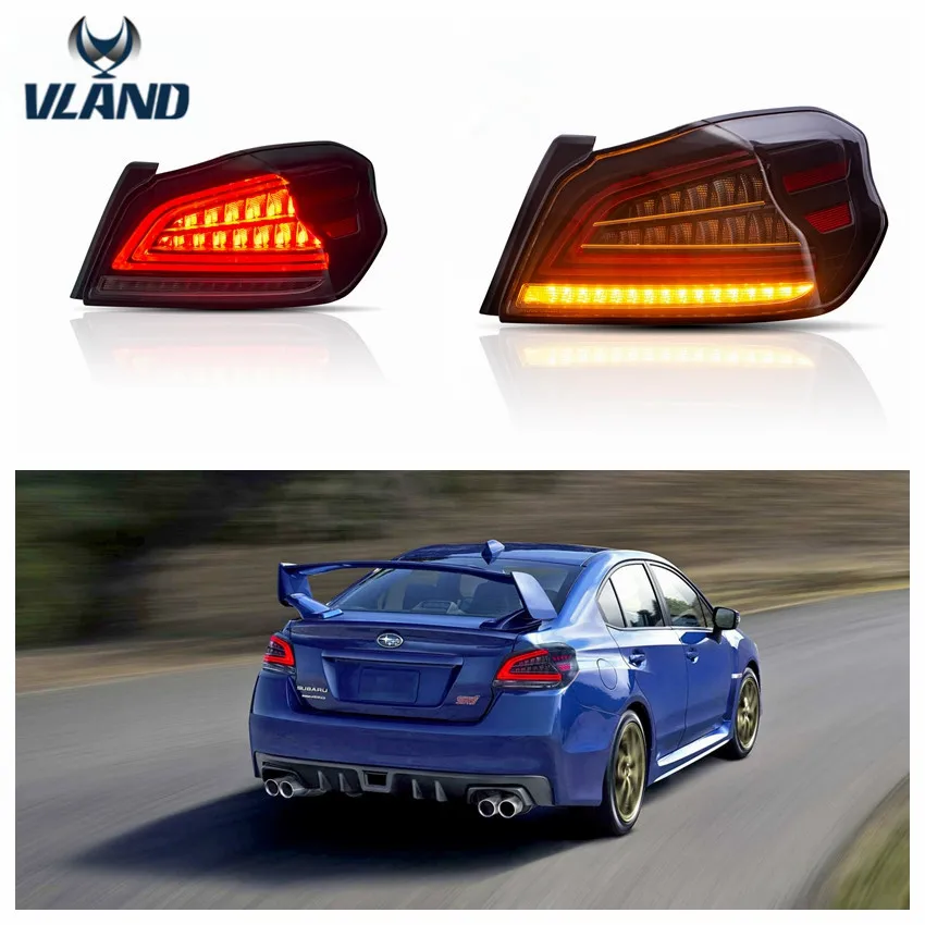 VLAND Factory for Car Tail light for WRX LED Taillight 2013-UP for WRX FULL LED Tail lamp turn signal with sequential indicator
VLAND Factory for Car Tail light for WRX LED Taillight 2013-UP for WRX FULL LED Tail lamp turn signal with sequential indicator