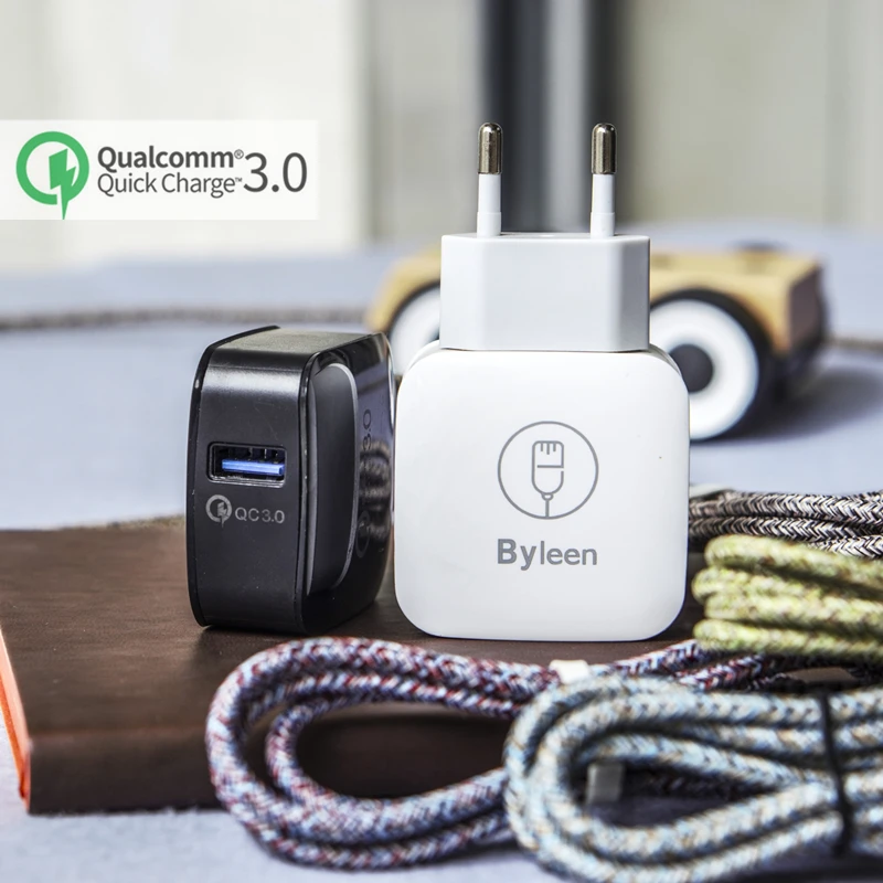 Byleen 5V 18W Quick Charge 3.0 QC 3.0 USB Turbo Wall Fast Travel Charger For SAMSUNG Note 8 S9 Plus S8 S7 S6 HTC 10 A9 LG G5 G6
Byleen 5V 18W Quick Charge 3.0 QC 3.0 USB Turbo Wall Fast Travel Charger For SAMSUNG Note 8 S9 Plus S8 S7 S6 HTC 10 A9 LG G5 G6