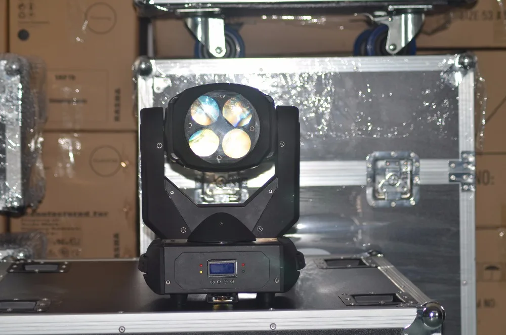 2X LOT FX4 -4pcs*25W (100W)LED Super Beam+Wash Moving Head Light,LED Gobo Moving Head Beam Effect For Club With 2in1 Road Case
2X LOT FX4 -4pcs*25W (100W)LED Super Beam+Wash Moving Head Light,LED Gobo Moving Head Beam Effect For Club With 2in1 Road Case