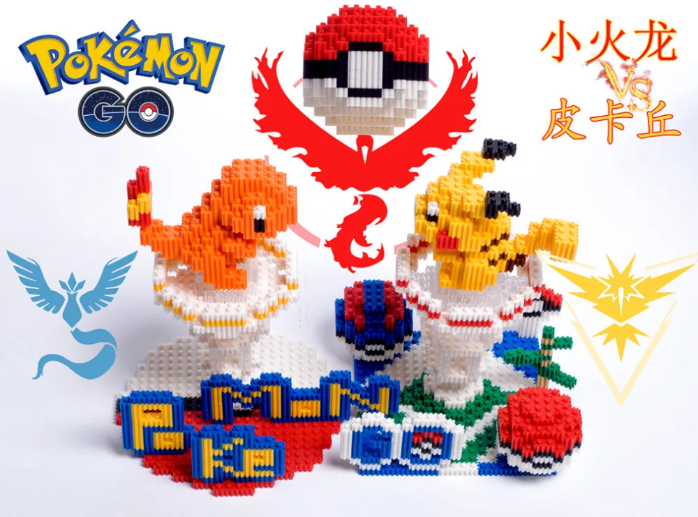 Connection Building blocks Cartoon Pokem Model Toy Charmander Auction Figures Bulbasaur Ball Children Toys Kids brinquedos
Connection Building blocks Cartoon Pokem Model Toy Charmander Auction Figures Bulbasaur Ball Children Toys Kids brinquedos