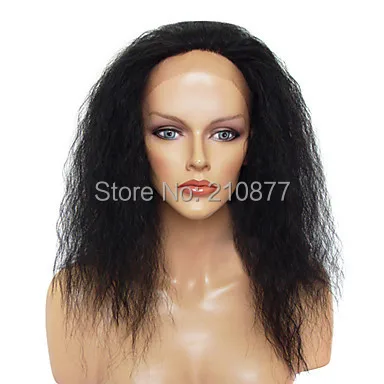 Lace Front Stylish Long Natural Black Curly Heat-resistant Synthetic Wig
Lace Front Stylish Long Natural Black Curly Heat-resistant Synthetic Wig