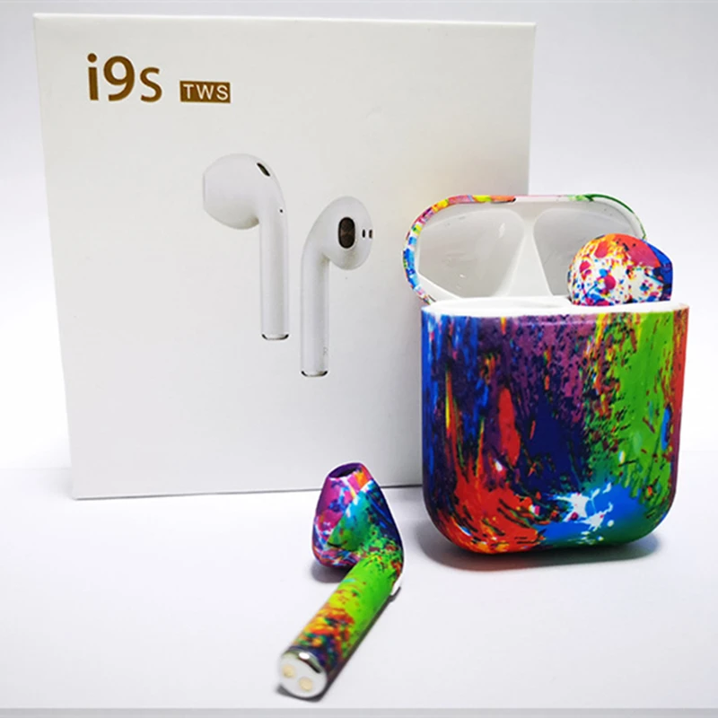 MKUYT I9S Coloured Drawing Wireless Bluetooth Earphone Twins Stereo Headset Earphone earbuds for Bluetooth Device XIAOMI HUAWEI
MKUYT I9S Coloured Drawing Wireless Bluetooth Earphone Twins Stereo Headset Earphone earbuds for Bluetooth Device XIAOMI HUAWEI