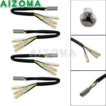4x Motor Turn Signals Wire Plug Adapters Indicator Cables Leads For Yamaha FZ6 FZ6 FZ600 FZS6 FZ6R FZ-09 FZ10 2004-2014
4x Motor Turn Signals Wire Plug Adapters Indicator Cables Leads For Yamaha FZ6 FZ6 FZ600 FZS6 FZ6R FZ-09 FZ10 2004-2014