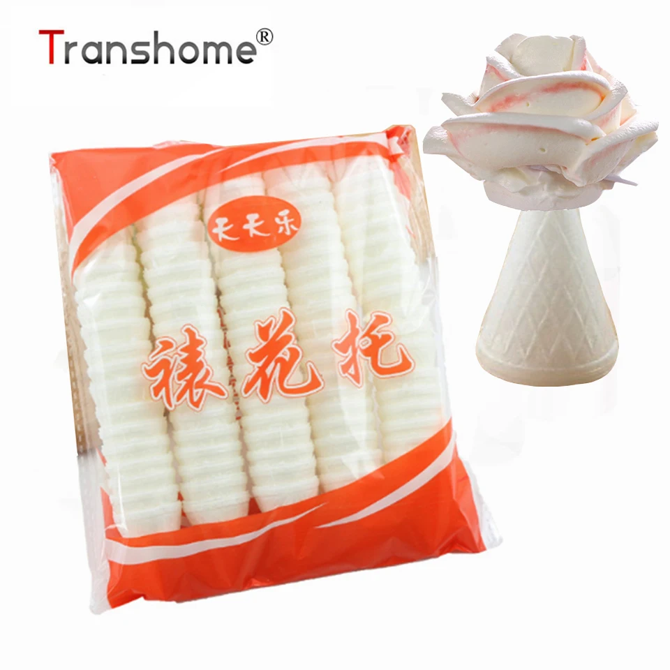 Transhome 100 Pcs/Pack Kitchen Glutinous Rice Cake Edible Baking Tools For Cakes Rose Flower Piping Dessert Decorators Tools
Transhome 100 Pcs/Pack Kitchen Glutinous Rice Cake Edible Baking Tools For Cakes Rose Flower Piping Dessert Decorators Tools