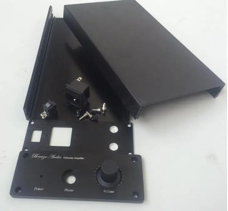 HIFI AUDIO WORLD- 1506 Full Aluminum Chassis amplifier Chassis Mini Amp Enclosure Case Black / Silver
HIFI AUDIO WORLD- 1506 Full Aluminum Chassis amplifier Chassis Mini Amp Enclosure Case Black / Silver