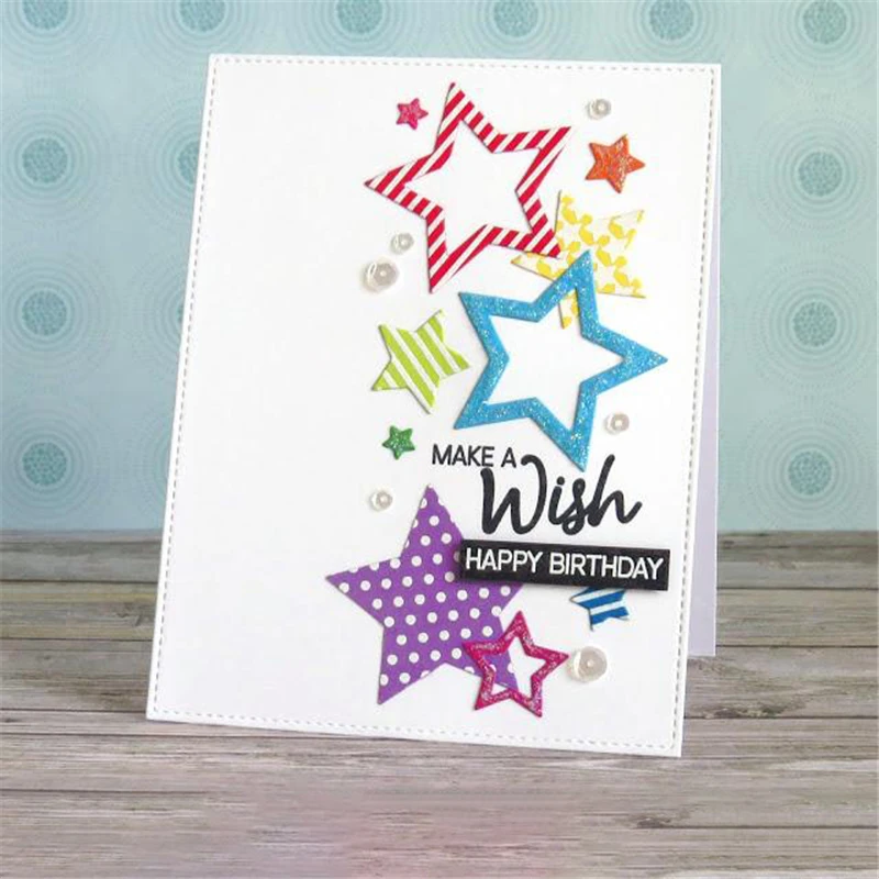 Naifumodo DIY Star Frame Border Metal Die Cutting Dies Crafts Card Dies Embossing Stencil Album Scrapbooking New 2019 Diecut
Naifumodo DIY Star Frame Border Metal Die Cutting Dies Crafts Card Dies Embossing Stencil Album Scrapbooking New 2019 Diecut