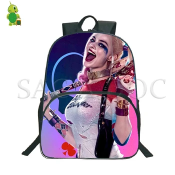 Harley Quinn Backpack Adventures School Bags for Teenage Boys Girls Large Capacity Laptop Backpack Women Men Casual Travel Bags
Harley Quinn Backpack Adventures School Bags for Teenage Boys Girls Large Capacity Laptop Backpack Women Men Casual Travel Bags