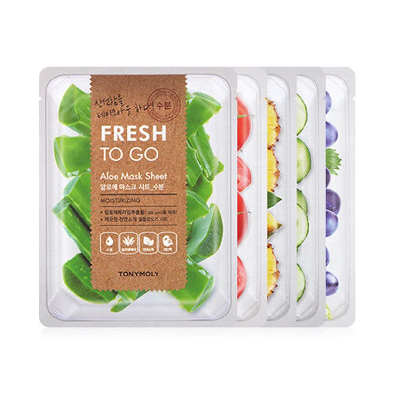 TONYMOLY Fresh To Go Mask Sheet 5pcs Fruit Facial Mask Moisturizing Oil Control Whitening Shrink Pores Face Mask Korea Cosmetics
TONYMOLY Fresh To Go Mask Sheet 5pcs Fruit Facial Mask Moisturizing Oil Control Whitening Shrink Pores Face Mask Korea Cosmetics